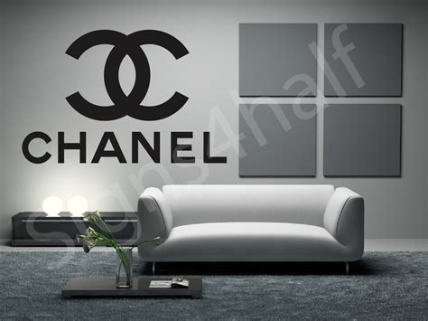 coco chanel wall decal